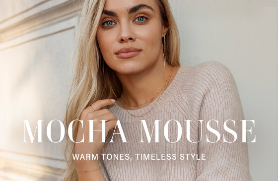 Leaf Jewelry - Mocha Mousse
