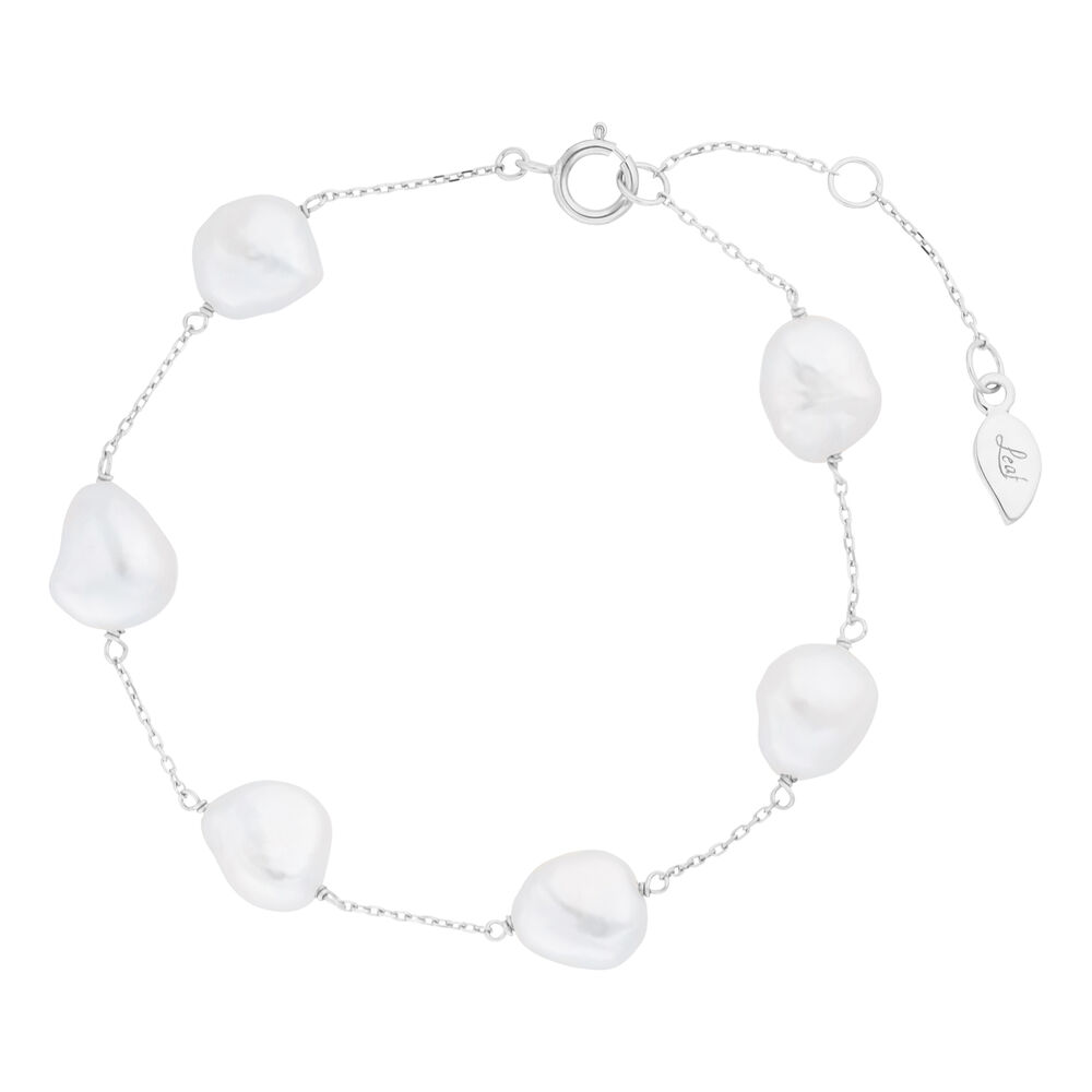 Armkette Barock Pearls, 14 Karat Wei�gold