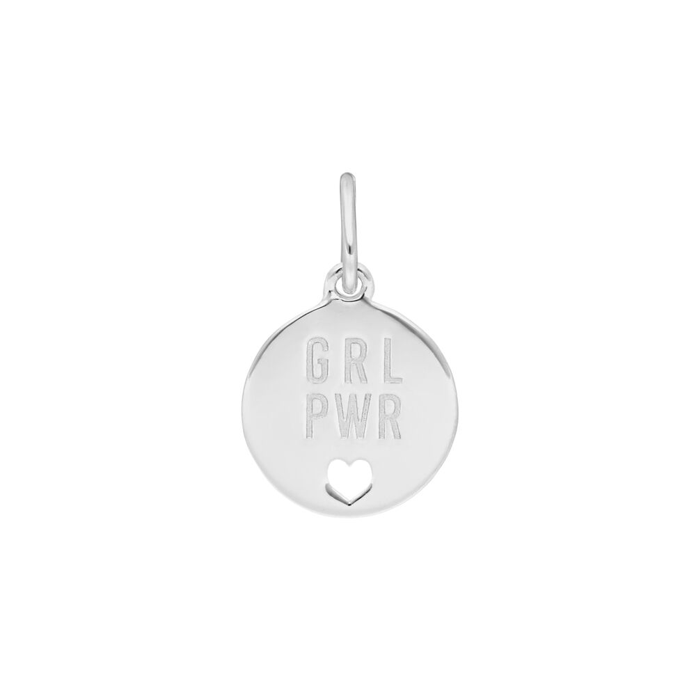 Charity Anh�nger GRL PWR, 925 Sterlingsilber