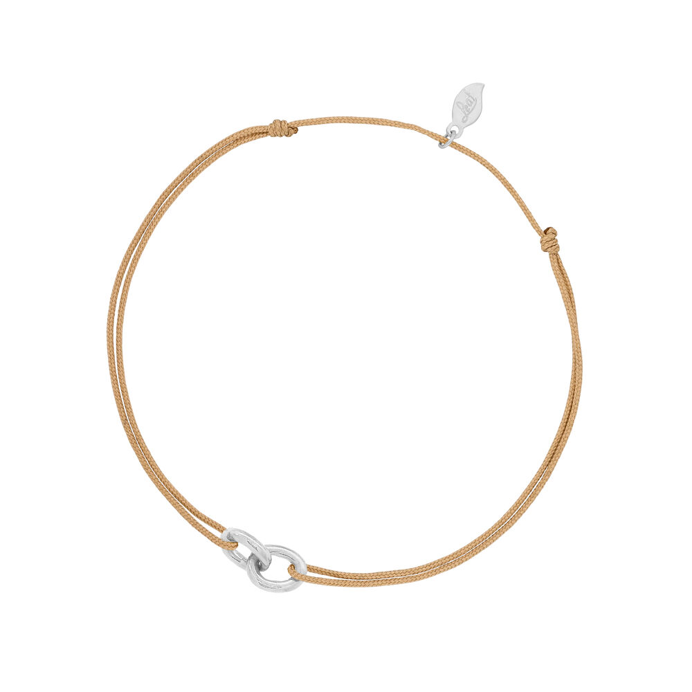 Freundschaftsarmband ETERNAL TOUCH, 14 Karat Wei�gold