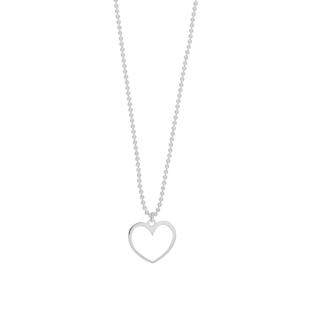 Halskette GENTLE HEART, 14 Karat Wei�gold