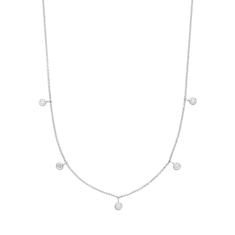 Halskette MY FIRST DIAMOND Charms, 14 Karat Wei�gold