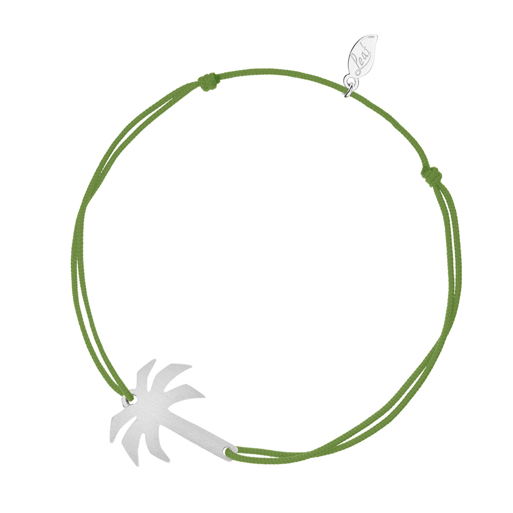 Gl�cksb�ndchen Palme, Silber