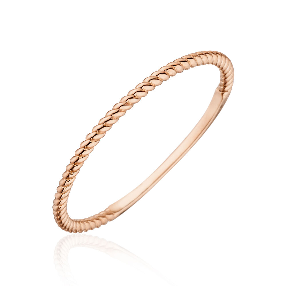 Ring Twist, 18 Karat Rosegold