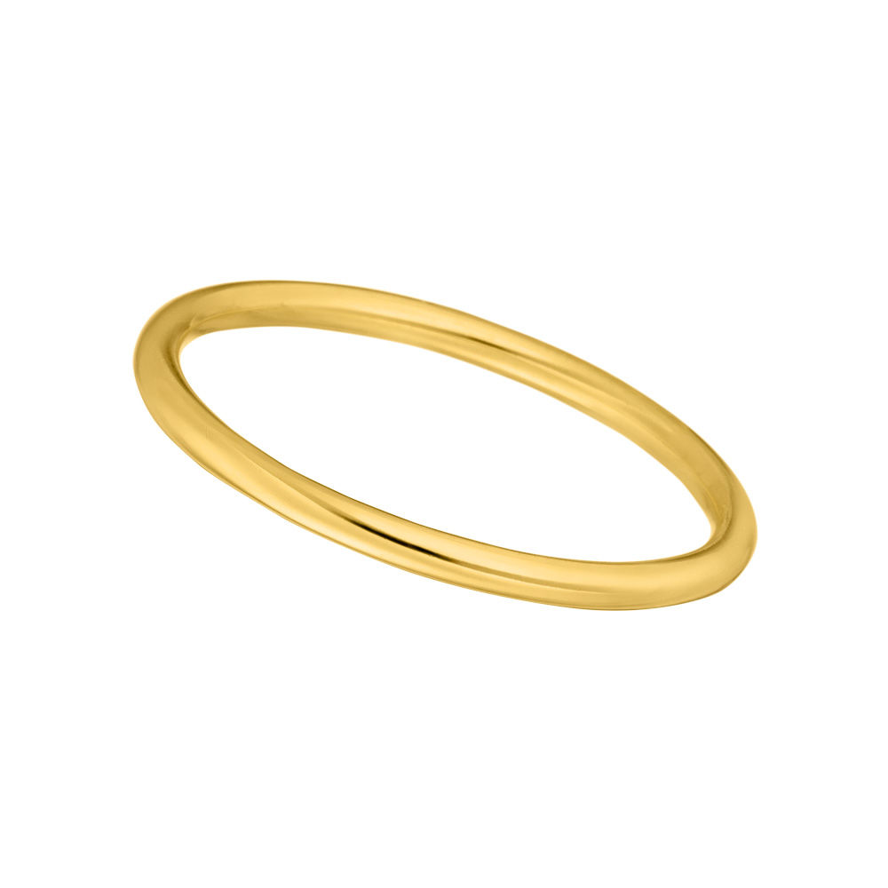 Stacking Ring Basic, 18 K Gelbgold vergoldet, Gr��e 50
