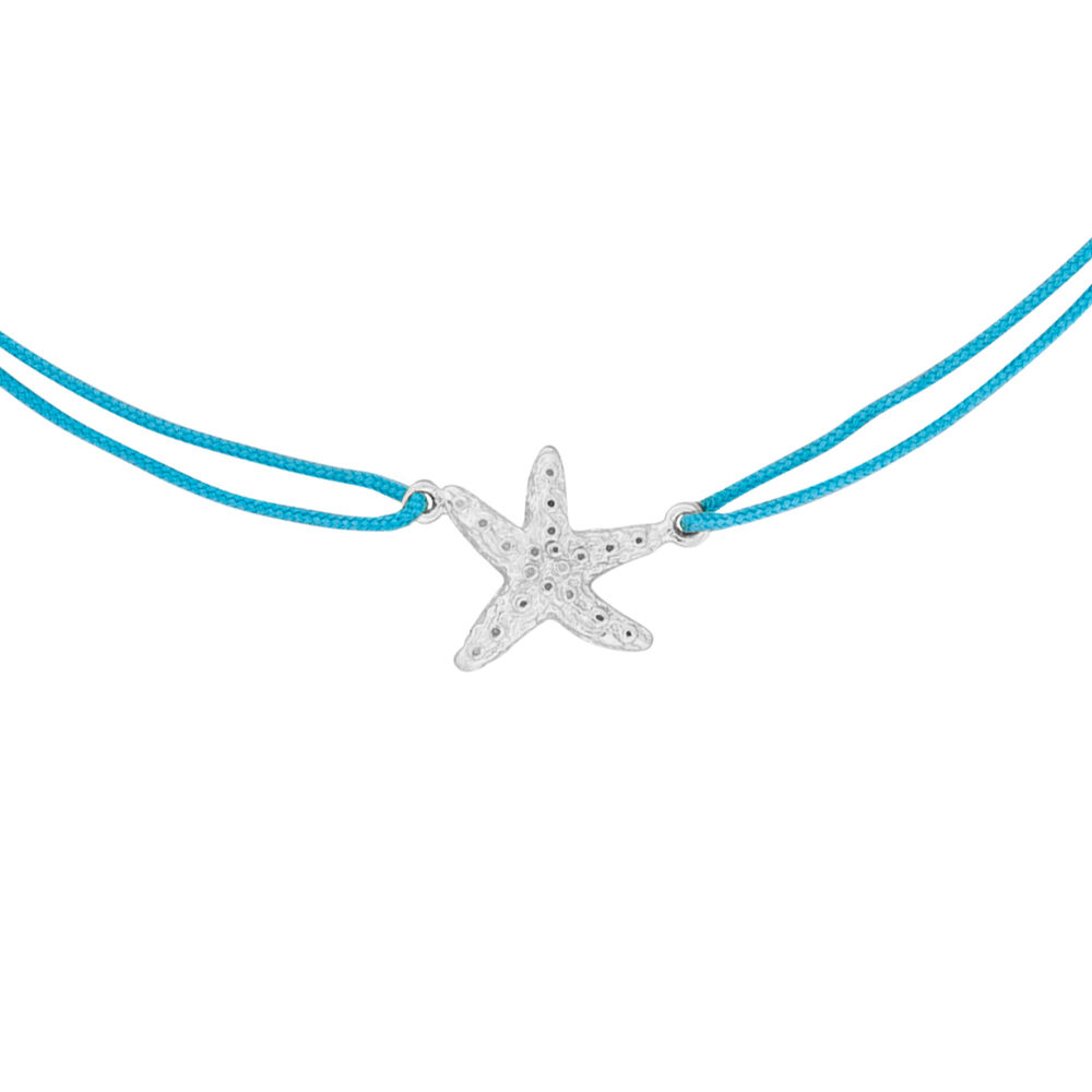 Fu�b�ndchen STARFISH, 925 Sterlingsilber 