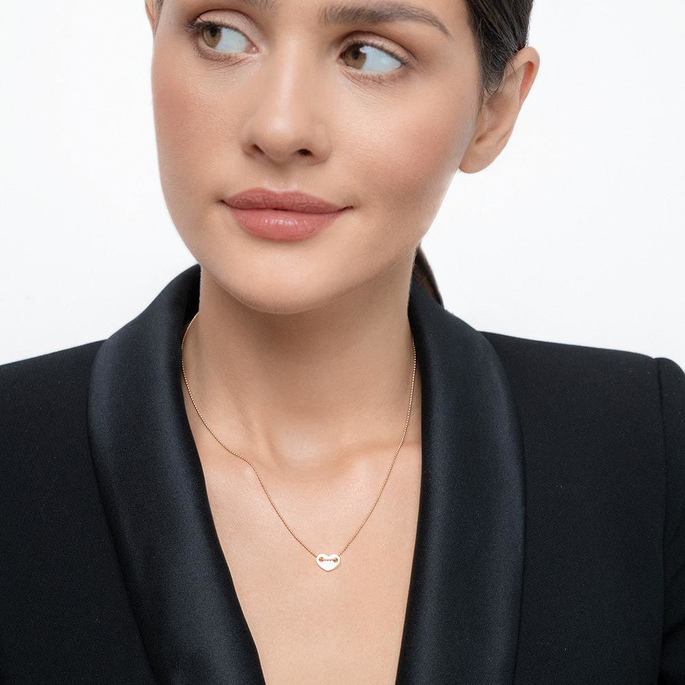 Halskette Heart, 14 Karat Gelbgold 