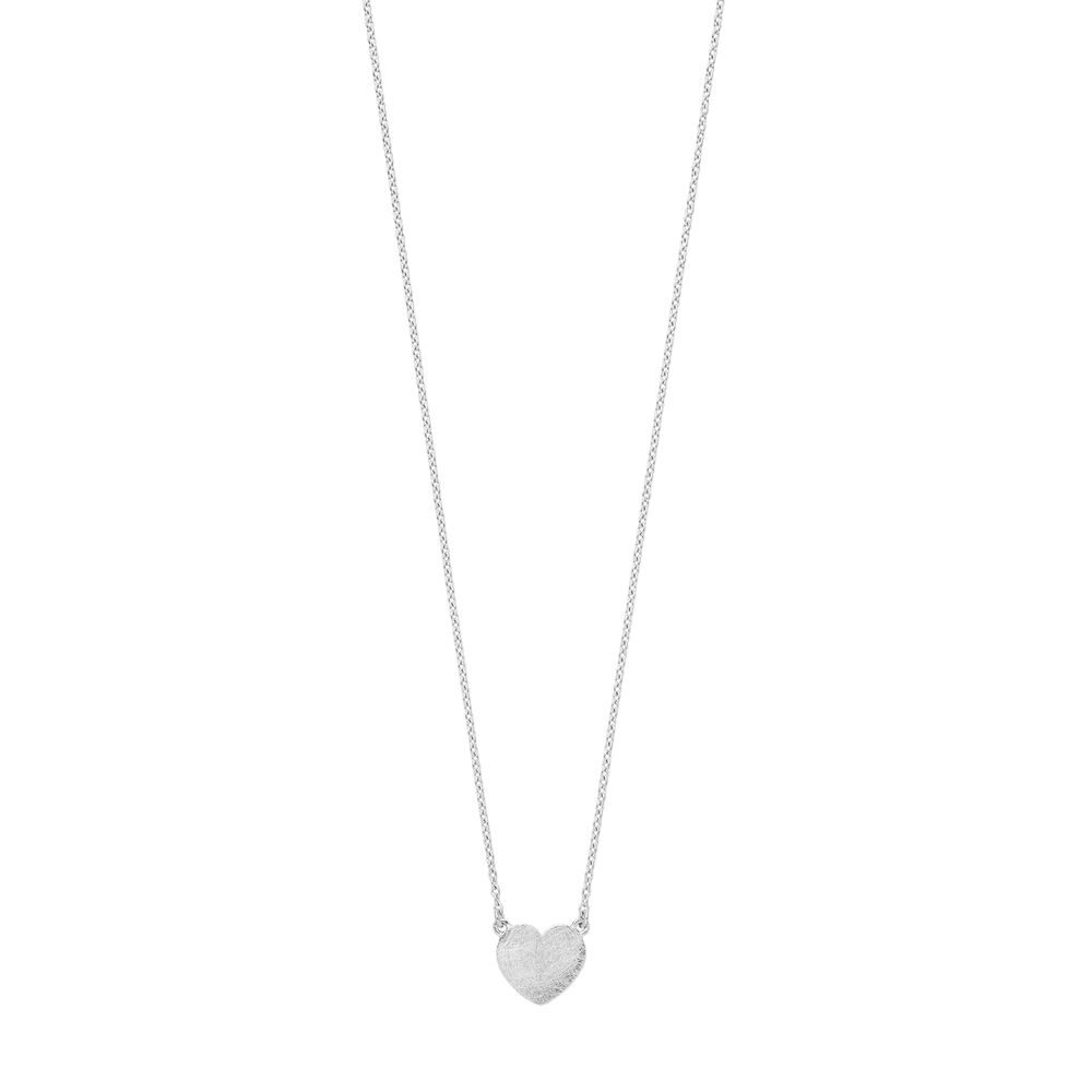 Halskette Heart-Disc, 925 Sterlingsilber 