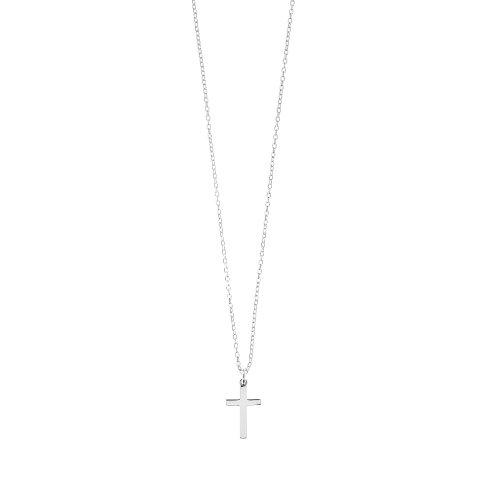 Halskette Kreuz, 925 Sterlingsilber 