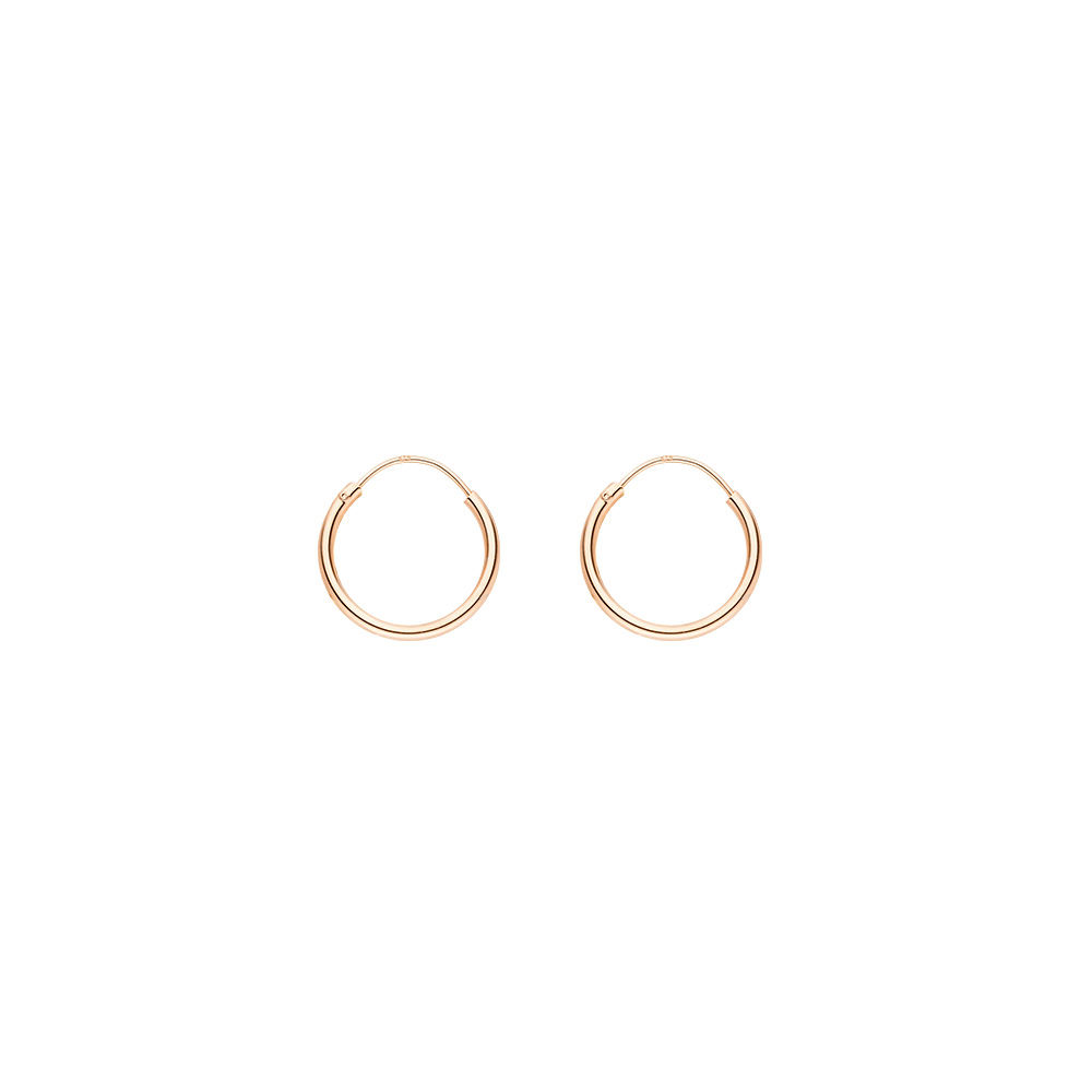 Creole Pure, klein, 18 K Rosegold vergoldet 