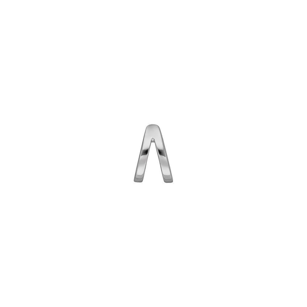 Earcuff Double Line, 10 mm, 925 Sterlingsilber, rhodiniert 
