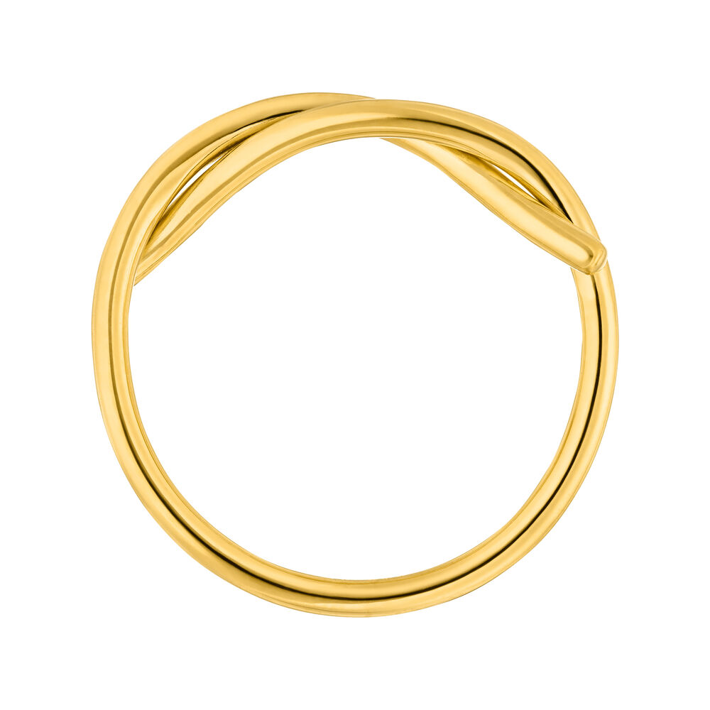 Ring Tupe, 18 K Gelbgold vergoldet 