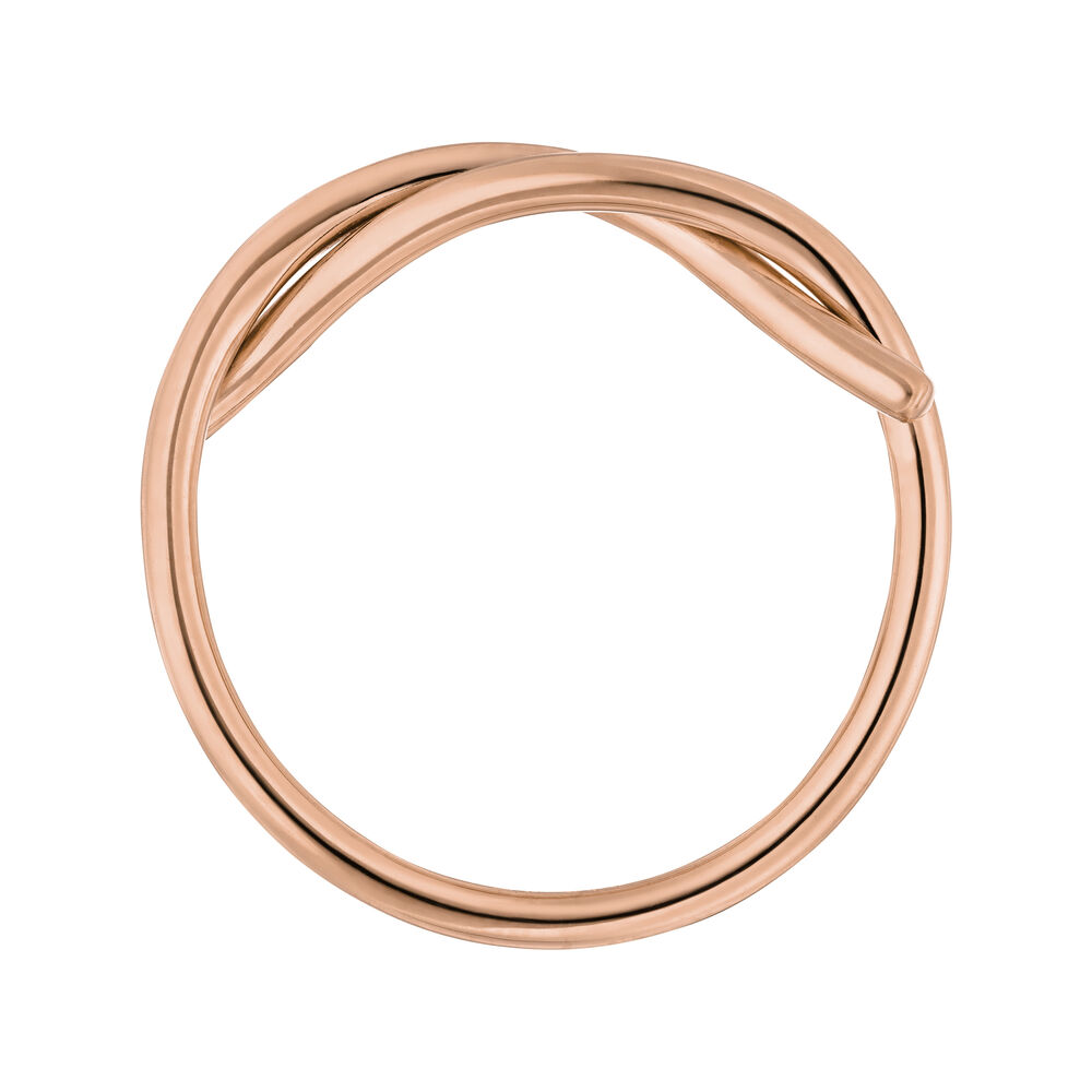 Ring Tupe, 18 K Rosegold vergoldet 