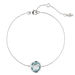 Armkette Blue Topaz, 14 Karat Wei�gold