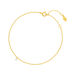 Armkette PURE Ball Chain, Diamant, 14 Karat Gelbgold