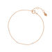 Armkette PURE Triple Diamant, 18 Karat Rosegold
