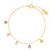 Armkette SWEET GEMS, 14 Karat Gelbgold