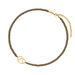 Choker Brezn mit Zirkonia, 18 Karat Gelbgold vergoldet, Nude