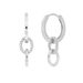 Creolen ETERNAL TOUCH, Diamanten, 14 Karat Wei�gold