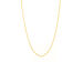 Gliederhalskette, 40 - 45 cm, 18 Karat Gelbgold vergoldet