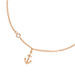 Fu�kette ANCHOR, 18 K Rosegold vergoldet 
