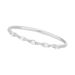 Ring mit 5 Diamanten, 14 Karat Wei�gold 