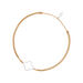 Freundschaftsarmband GENTLE CLOVER, 14 Karat Wei�gold