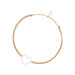 Freundschaftsarmband GENTLE HEART, 14 Karat Wei�gold