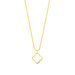 Halskette GENTLE CLOVER, 14 Karat Gelbgold
