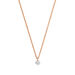 Halskette PURE Diamant, 18 Karat Rosegold