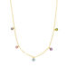 Halskette SWEET GEMS, 14 Karat Gelbgold