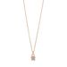 Halskette Skarab�us, 45cm, 18 Karat Rosegold vergoldet