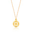 Halskette Clover, 14 Karat Gelbgold