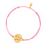 Kids Gl�cksarmb�ndchen it�s a girl, Gelbgold vergoldet, Kids