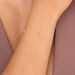 Armkette MY FIRST DIAMOND Charms, 14 Karat Wei�gold 