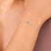 Freundschaftsarmband ETERNAL TOUCH, 14 Karat Wei�gold 
