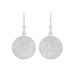 Ohrh�nger Pl�ttchen gro�, 925 Sterlingsilber 