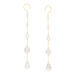 Ohrh�nger Barock Pearls, 14 Karat Gelbgold