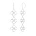 Ohrh�nger Clover Charm, 925 Sterlingsilber