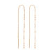 Ohrh�nger Flying Pearls, 18 K Rosegold vergoldet