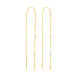 Ohrh�nger Flying Pearls, 18 Karat Gelbgold vergoldet