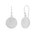 Ohrh�nger Pl�ttchen gro�, 925 Sterlingsilber