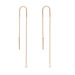 Ohrringe PURE Ball Chain, 14 Karat Rosegold