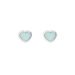Ohrstecker VALENTINE, Aqua Chalzedon, 925 Sterlingsilber