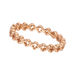 Ring Endless Clover, 18 K Rosegold vergoldet, Gr��e 52