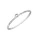 Ring Petite, White Diamond, 14 Karat Wei�gold
