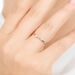 Verlobungsring Classic Solitair 0,04ct, 14 Karat Wei�gold, Gr.52 