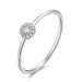 Verlobungsring Pave II in 18 Karat Wei�gold mit Diamanten