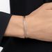 Armreif Circle mit Diamanten, 18 Karat Rosegold 