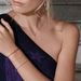 Armkette Infinity mit Diamanten, 18 Karat Wei�gold 